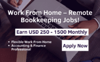 Remote bookkeeping jobs work from home opportunities
