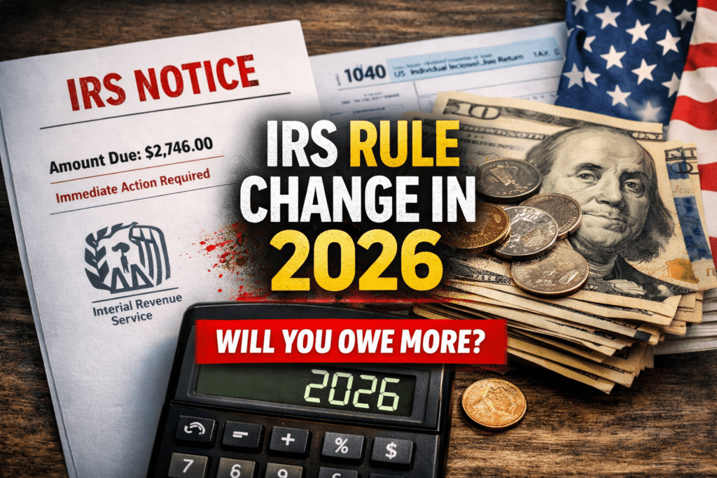 IRS Just Changed This Rule in 2026 — Here’s How Much It Could Cost You ...