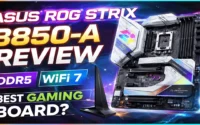 ASUS ROG Strix B850-A Gaming WiFi motherboard with DDR5 and PCIe 5.0 support